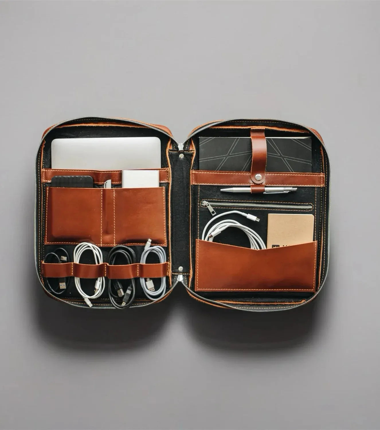 Leather Laptop & Document Organizers - Wenderfarer