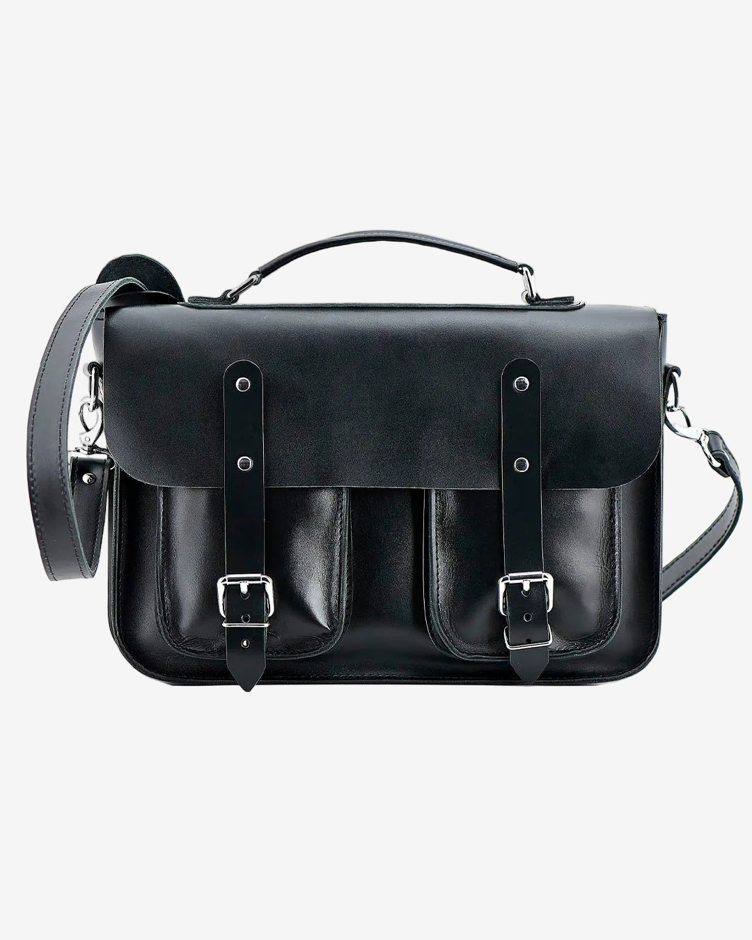 Сумка-портфель з натуральної шкіри | Barrister