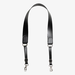 Leather Camera Strap | Black - Skin and Skin