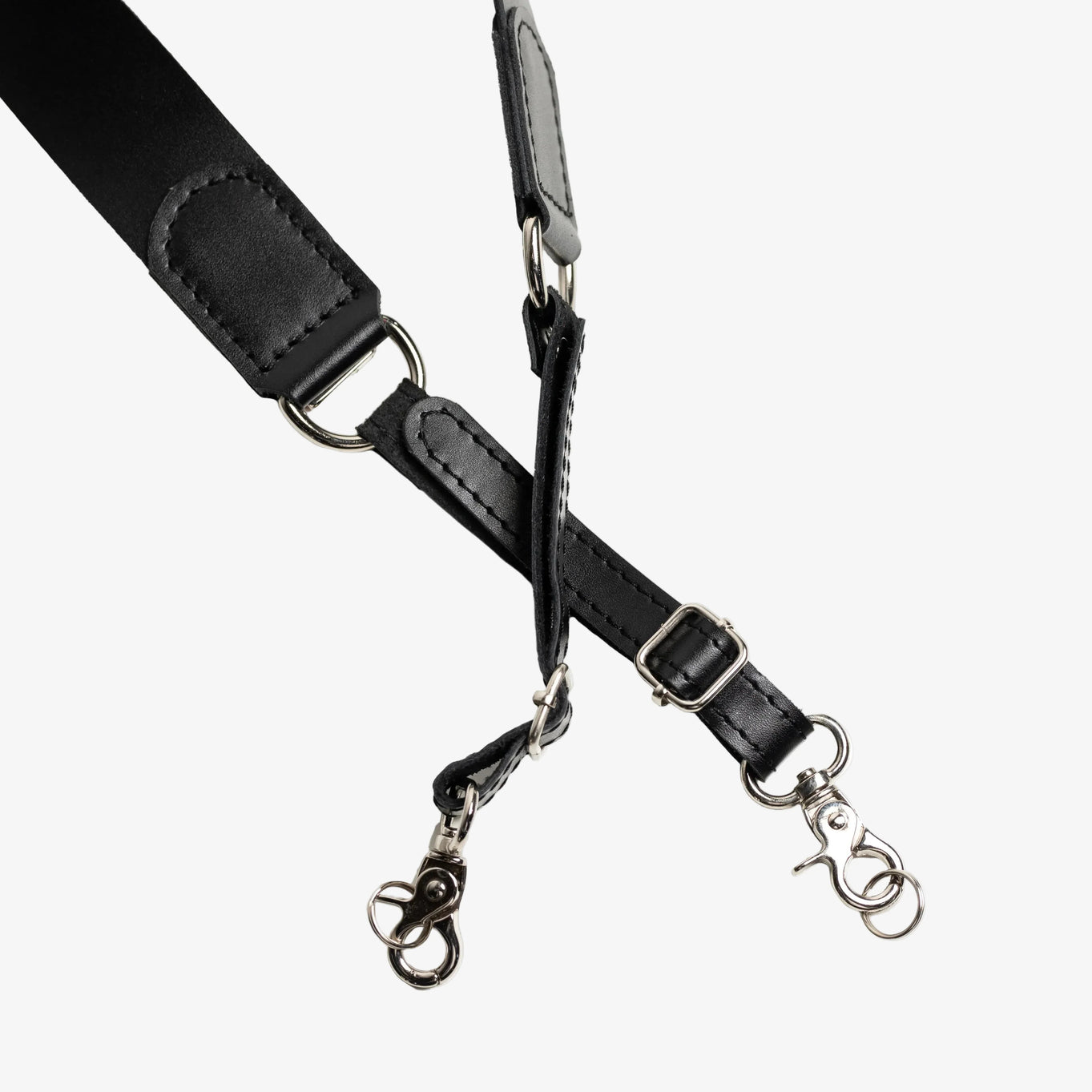 Leather Camera Strap | Black - Skin and Skin