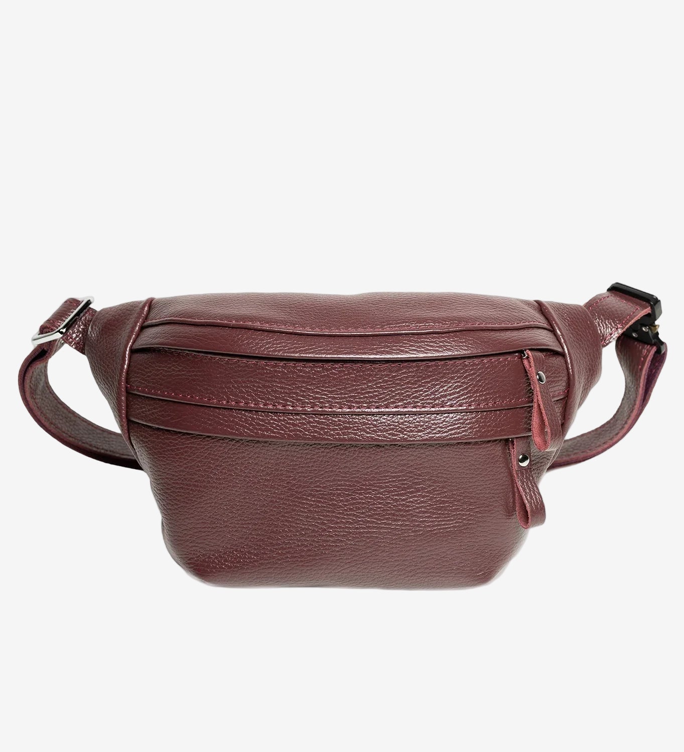 Шкіряна бананка на блискавці | B-Bag