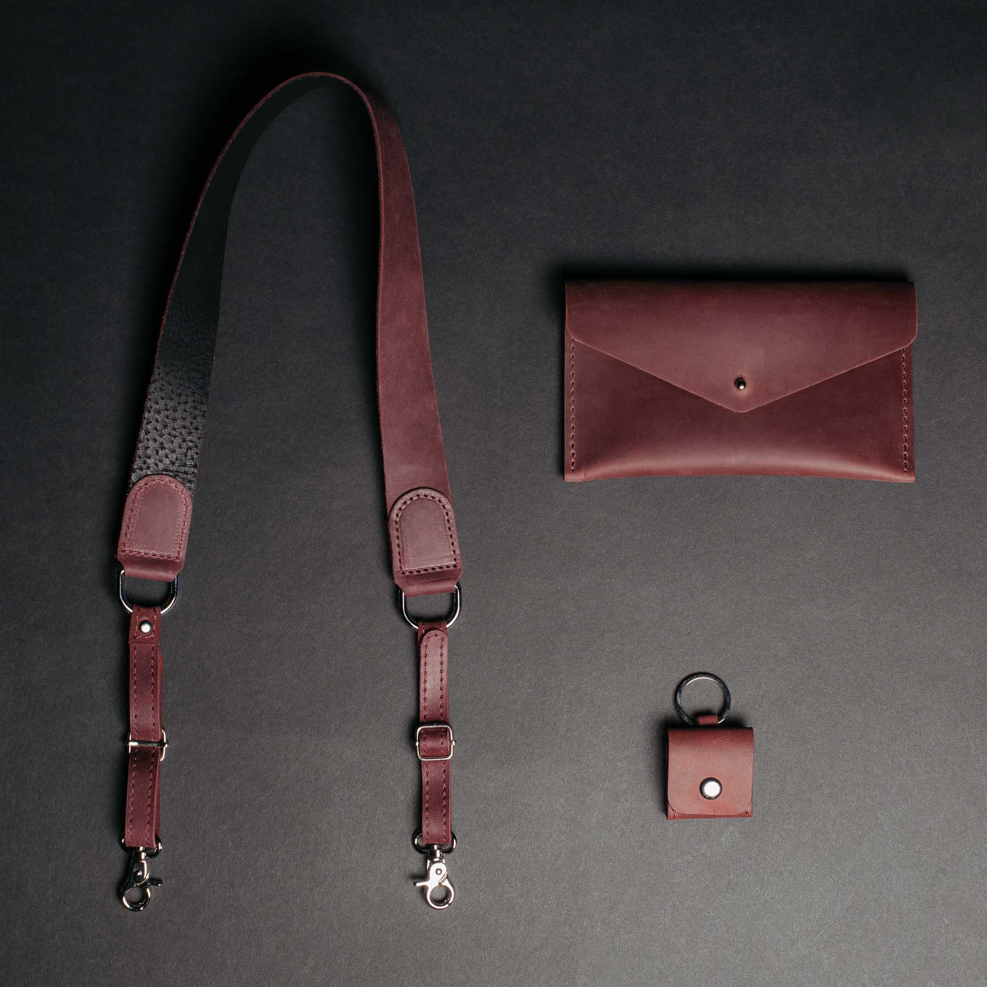 Крафтовий набір для фотографа зі шкіри