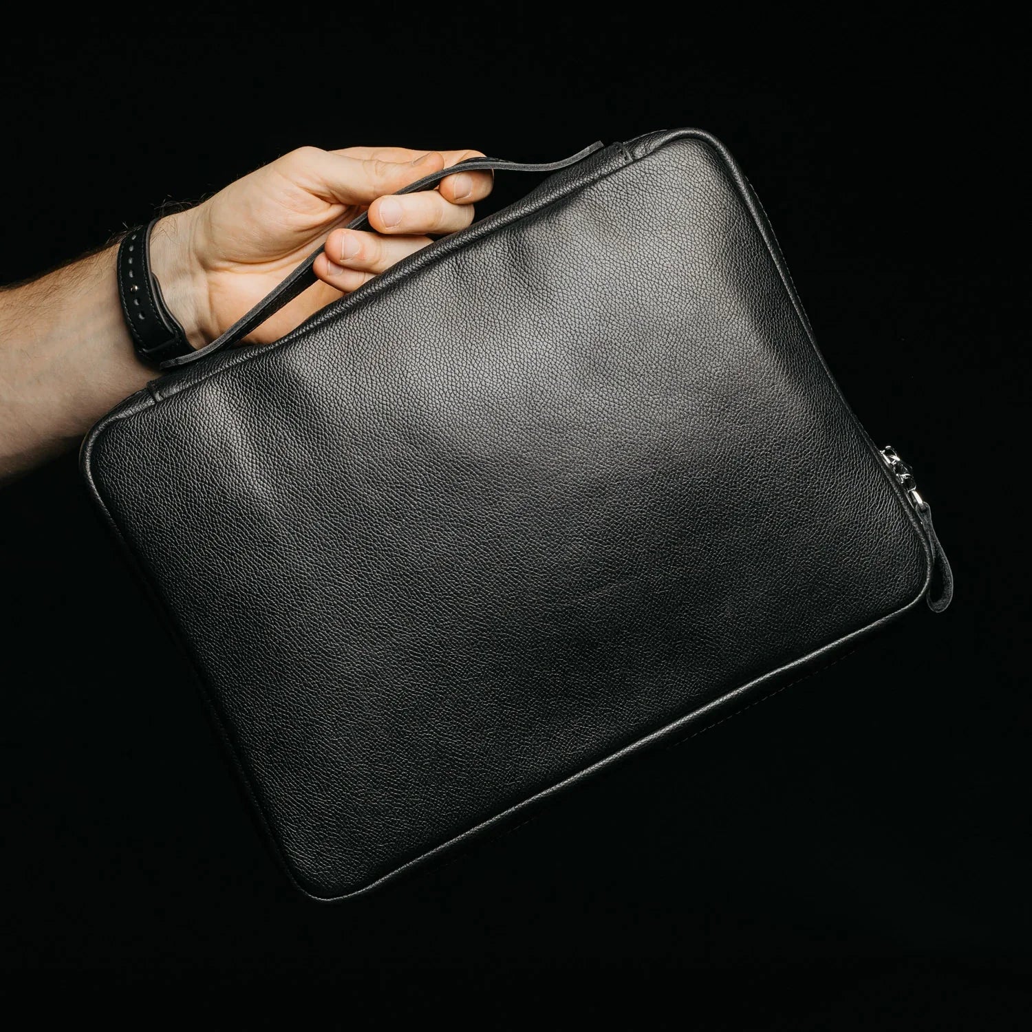 Папка-органайзер А4 із зернистої шкіри