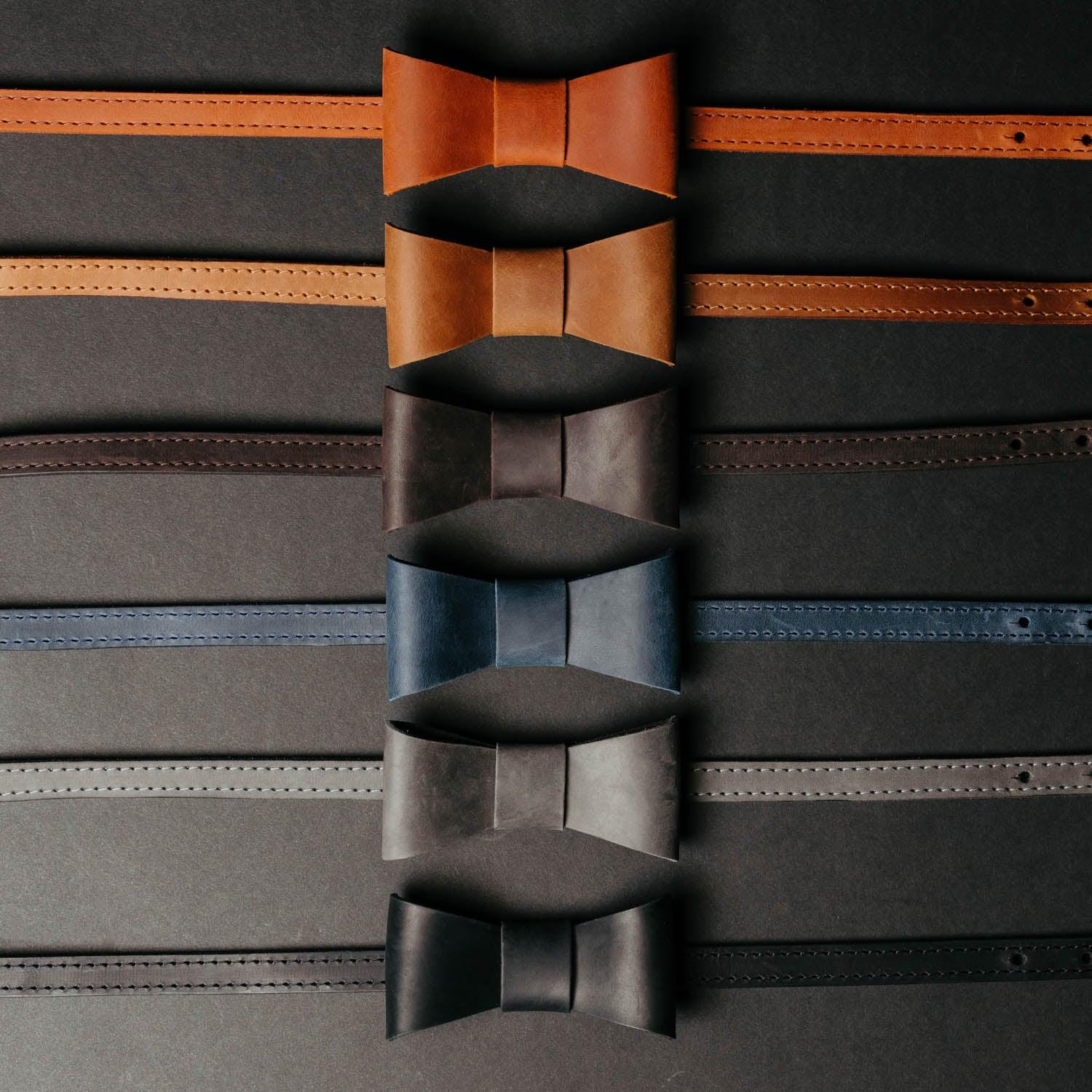 Вінтажний шкіряний метелик