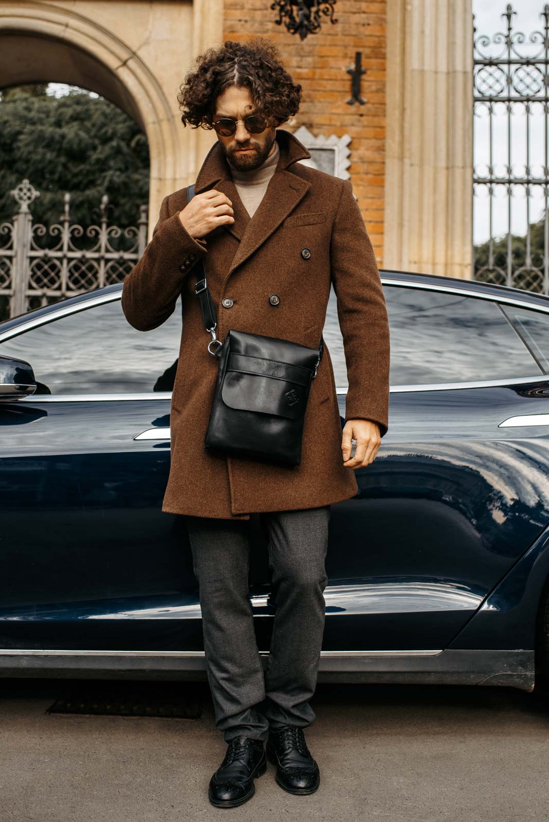 Чоловіча кросбаді сумка | Connery