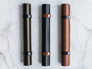 Leather Deskpad | Smooth | Cognac - Skin and Skin