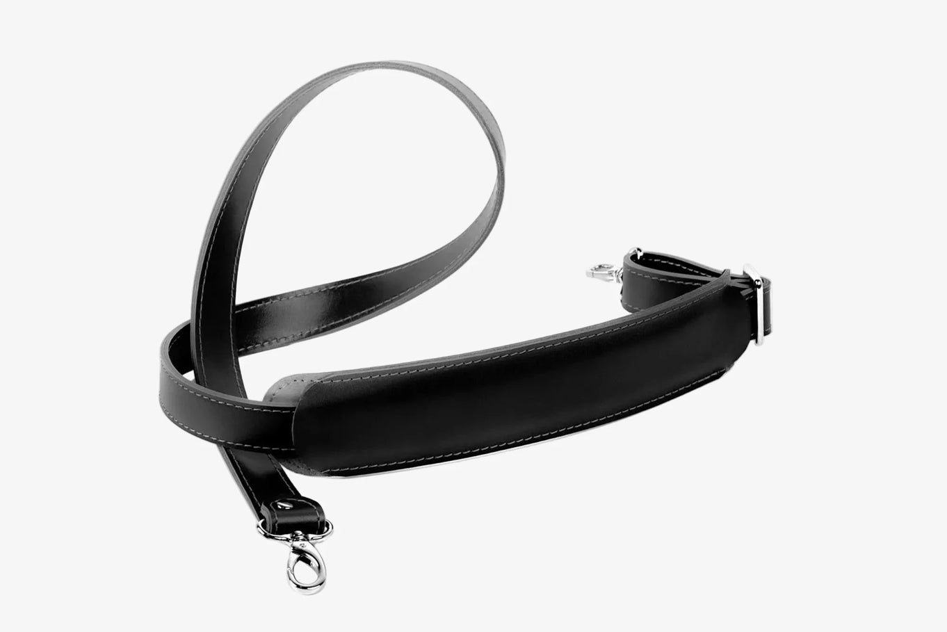 Men's Leather Briefcase for Work & Everyday | Smooth Black - Skin and Skin