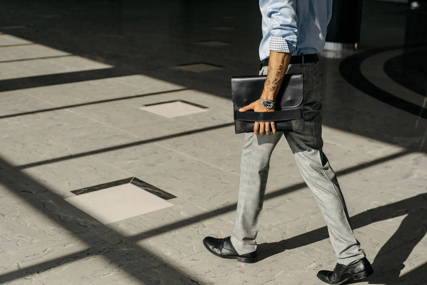 Leather & Wool MacBook Case | Smooth Black - Skin and Skin