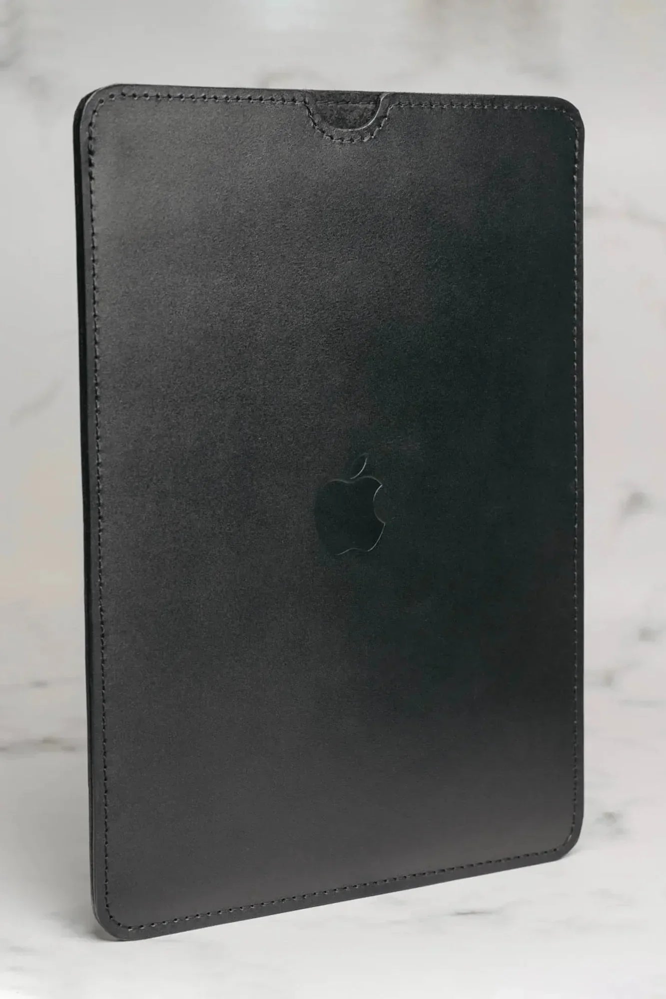 Leather Ipad Case with Wool Lining | Black - Skin and Skin