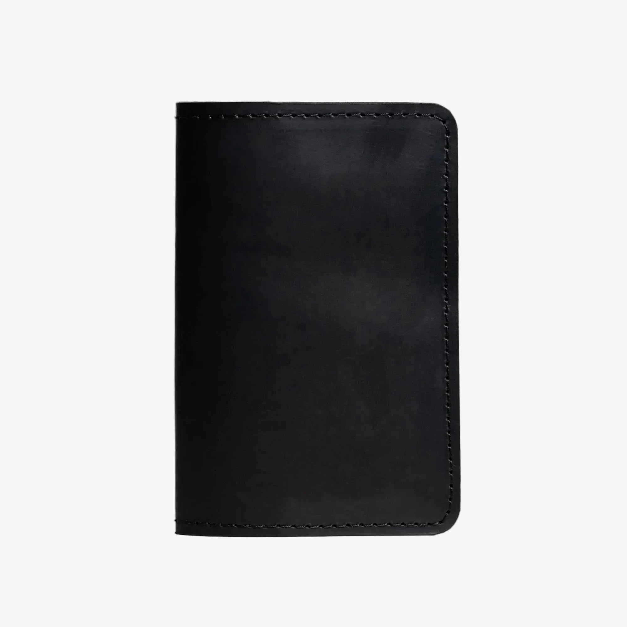 Distressed Leather Notebook cover A6, A5, B5, B6, A4 | Black - Skin and Skin