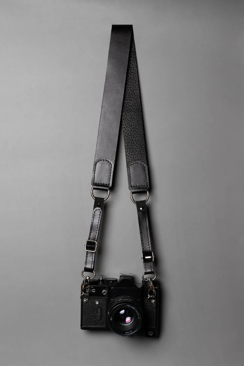 Leather Camera Strap | Black - Skin and Skin