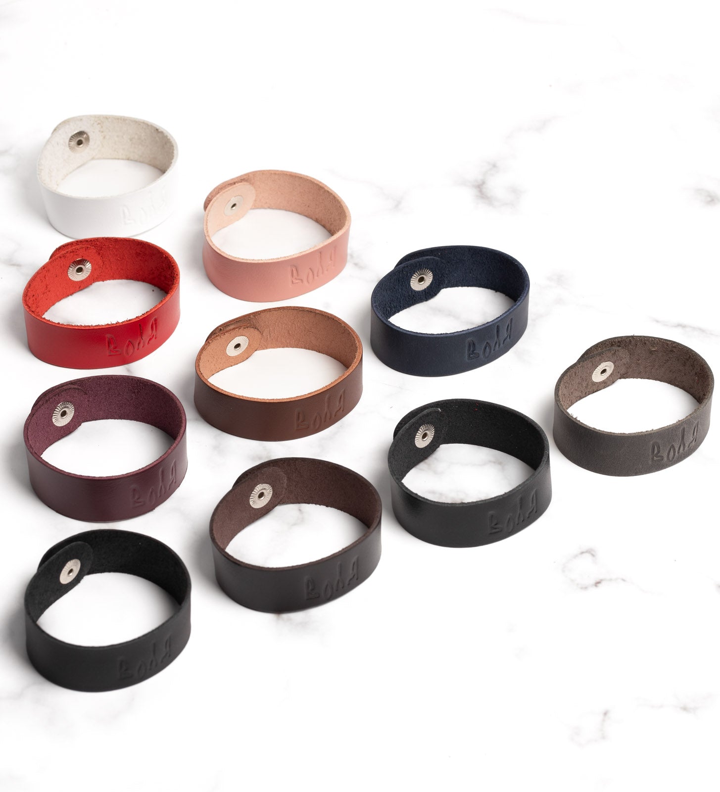 Браслет шкіряний з тисненням "Воля"