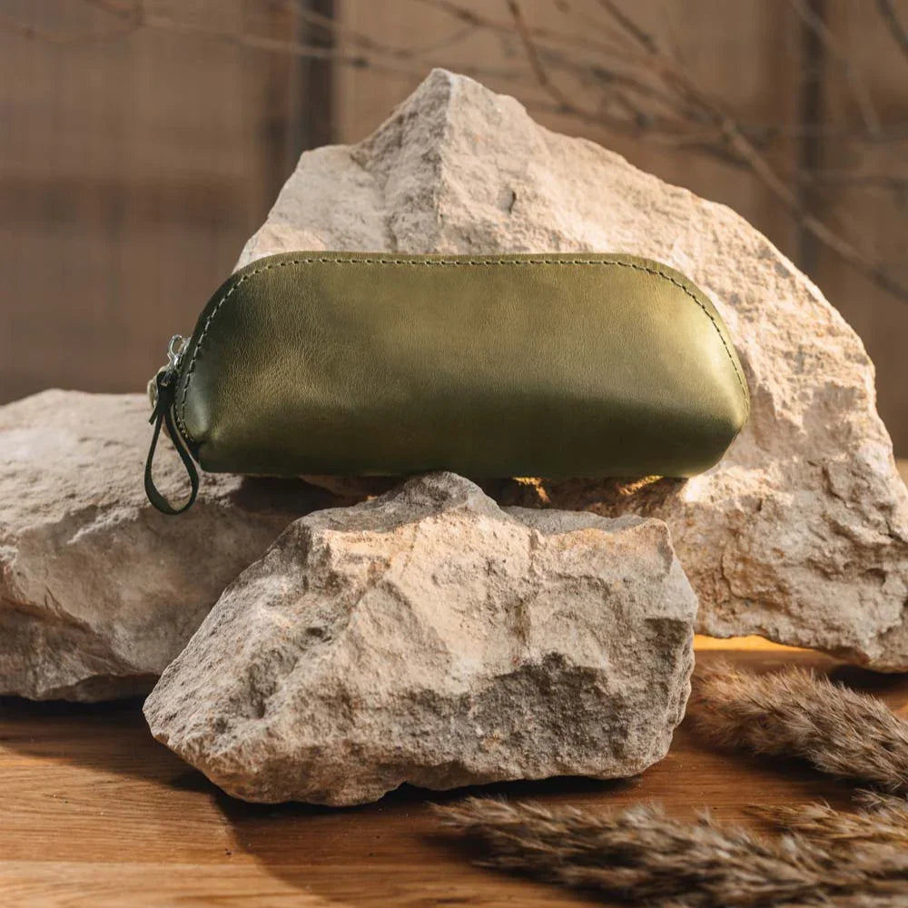 Пенал-органайзер зі шкіри Crazy Horse