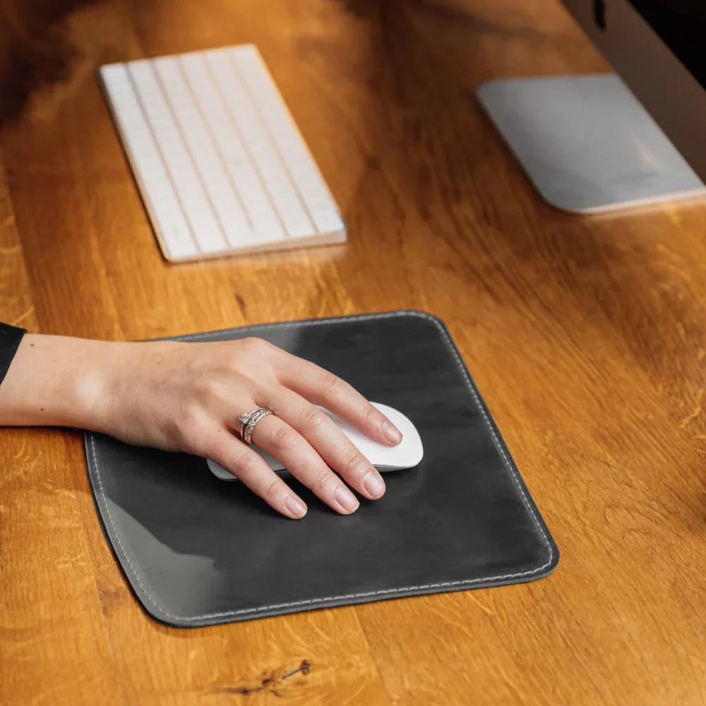 Килимок для миші зі шкіри Crazy Horse