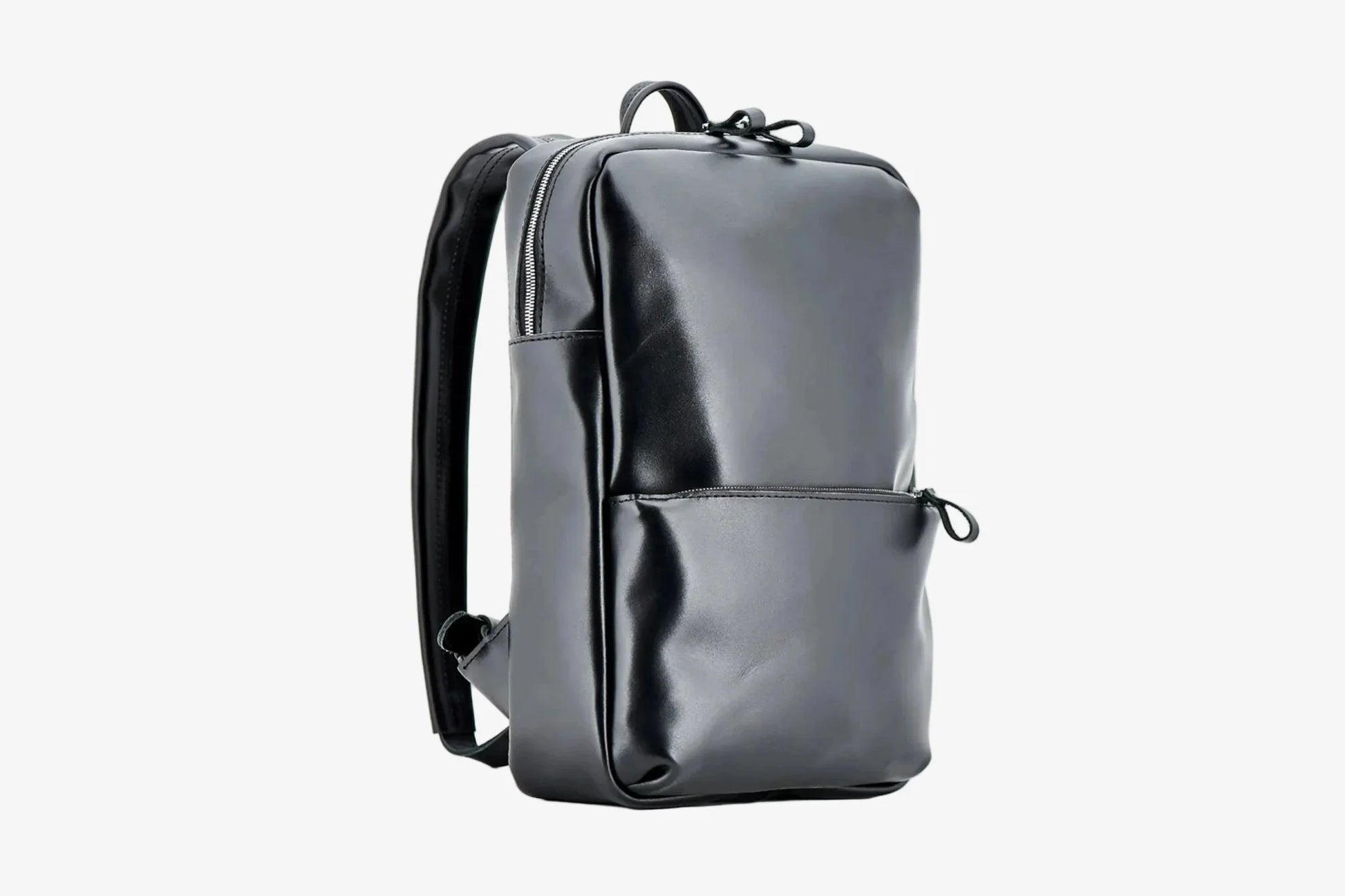 Leather Backpack for Laptop - Nomad | Black - Skin and Skin