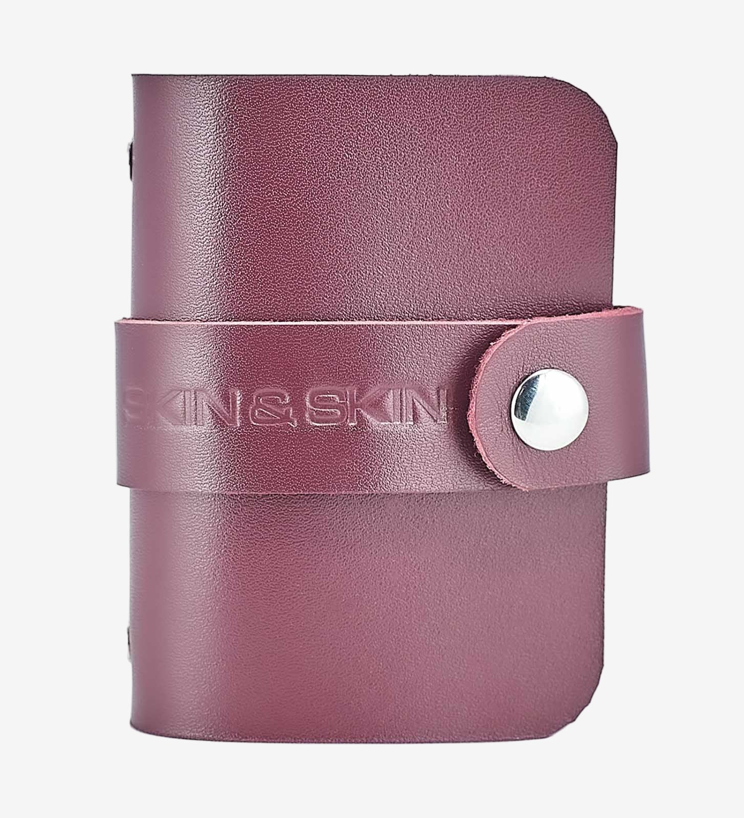 Кейс для візиток та карток з гладкої шкіри