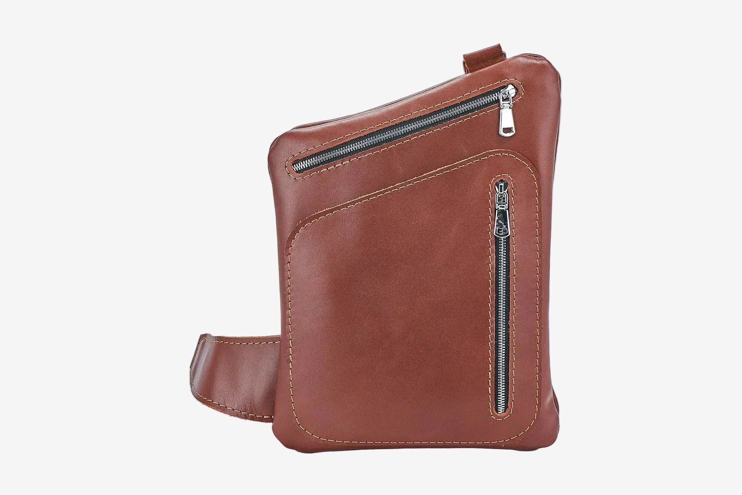 Слінг з класичної шкіри для чоловіків | Hidden