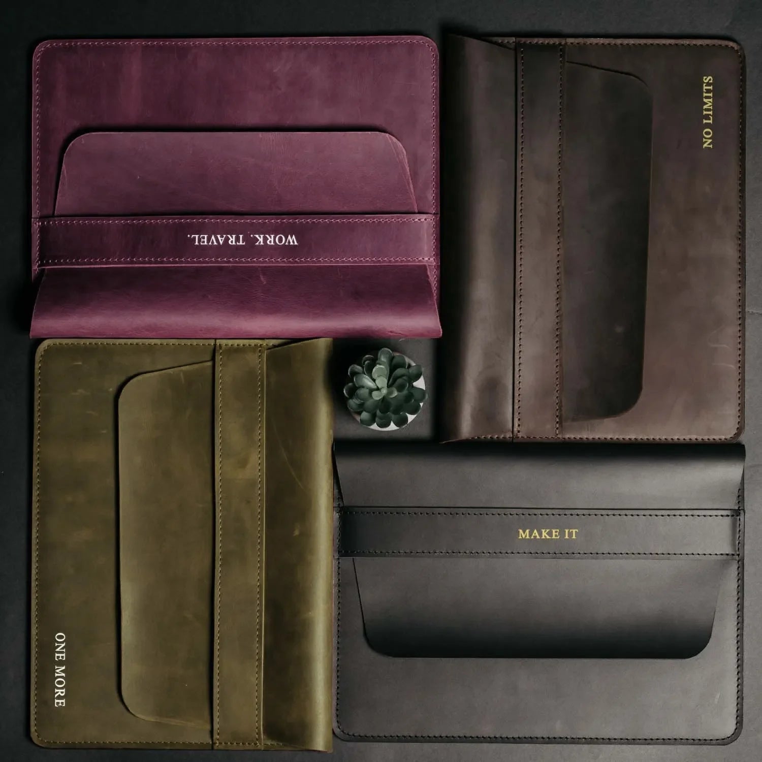 Чохол-папка для MacBook зі шкіри Crazy Horse | Sleeve | Всі розміри